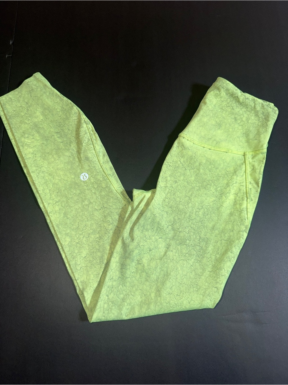 lululemon athletica women’s Yellow-Green Leggings